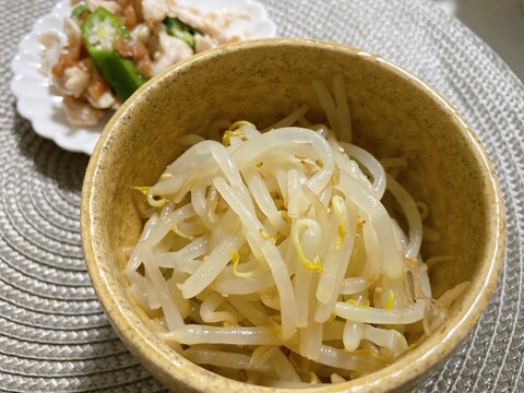 胃袋掴む！電子レンジで簡単★もやしのナムル